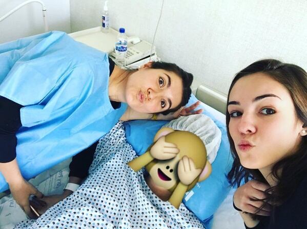La primera fotografía de Mila, hija de Sergio Mayer Mori y Natália Subtil
