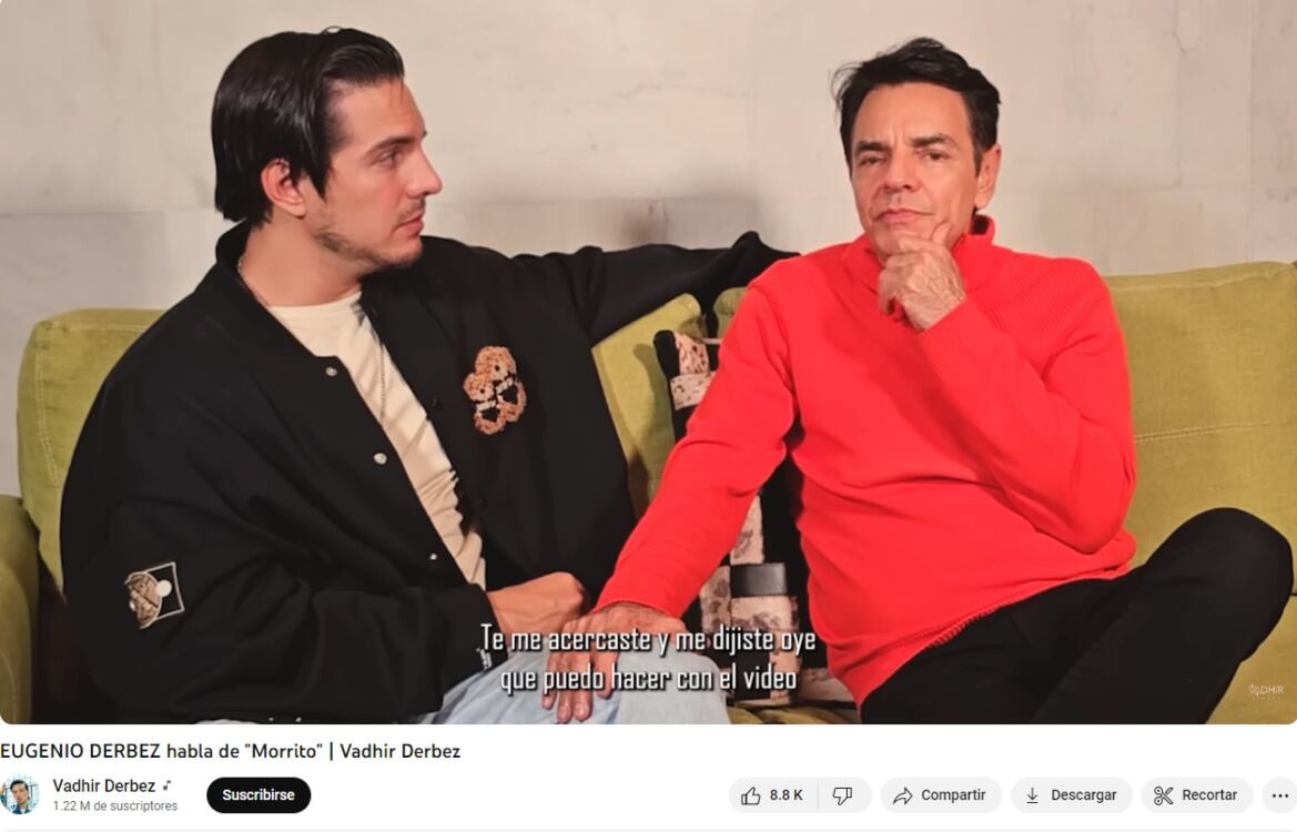 Captura de pantalla / Youtube Vadhir Derbez