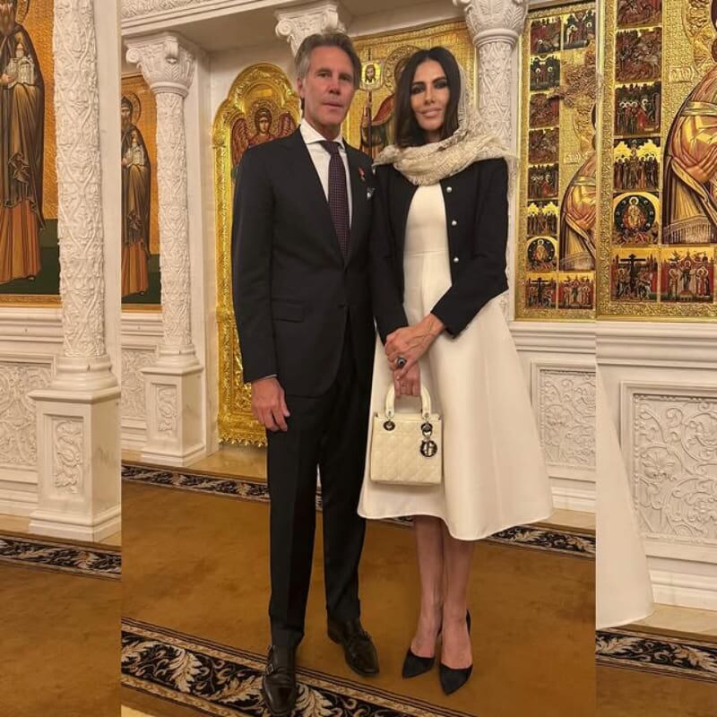 Adriana Abascal y Manuel Filiberto de Saboya / Foto: Instagram