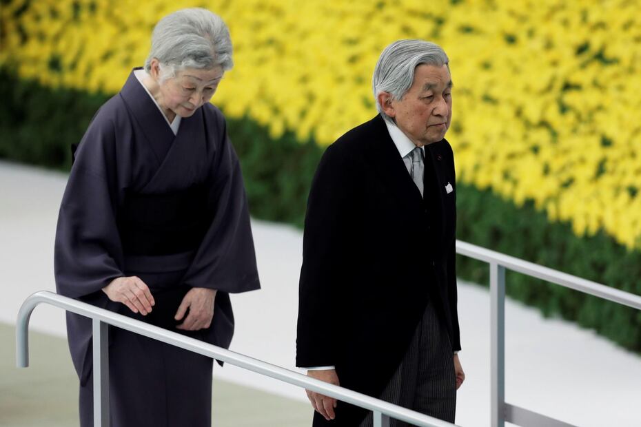 La emperatriz emérita Michiko de Japón con el emperador de Japón, Akihito / Foto: Archivo Clase