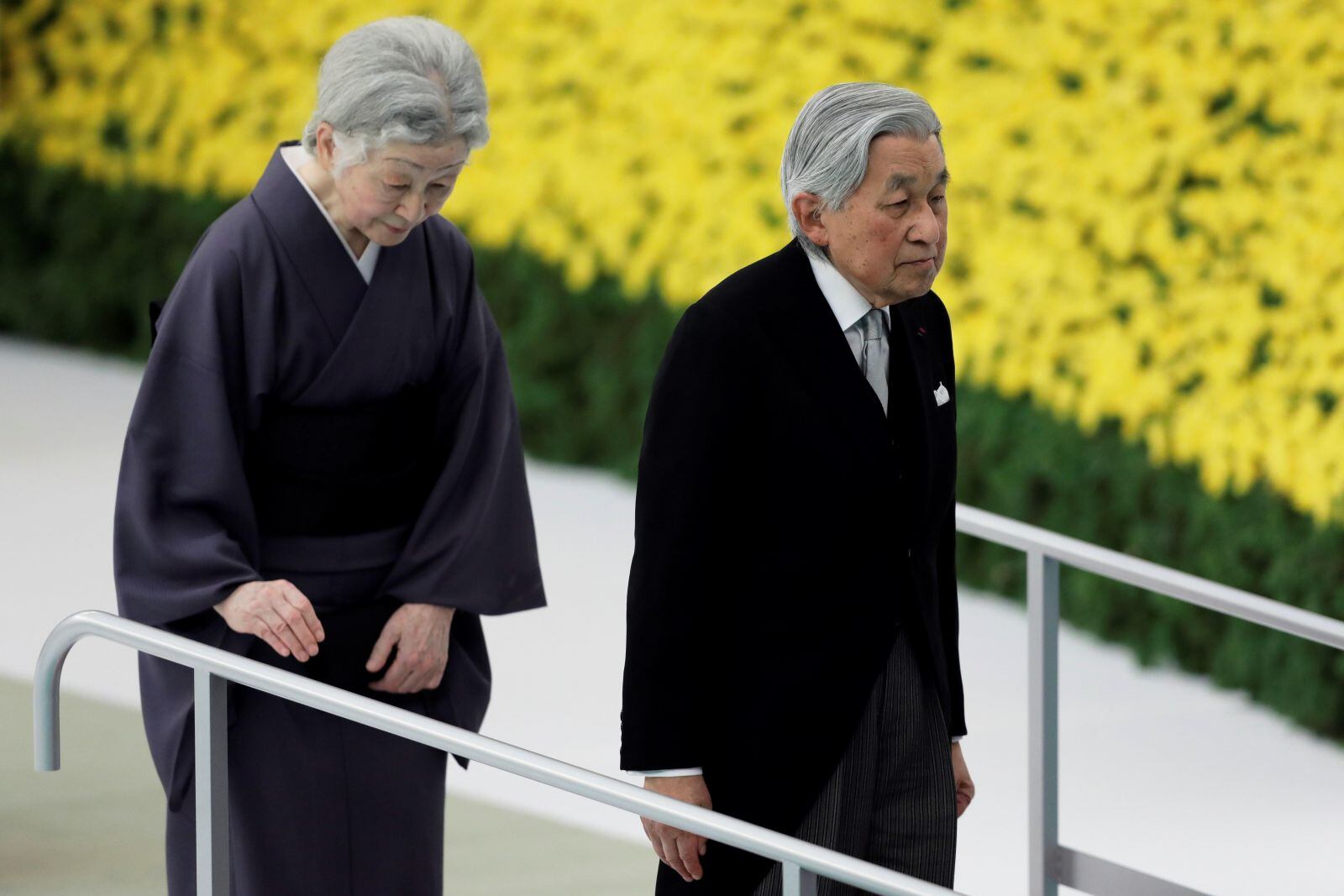 La emperatriz emérita Michiko de Japón con el emperador de Japón, Akihito / Foto: Archivo Clase