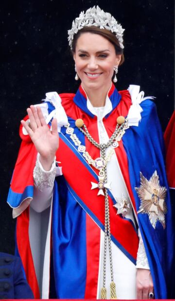 Kate Middleton en la coronación de Carlos III / Getty Images