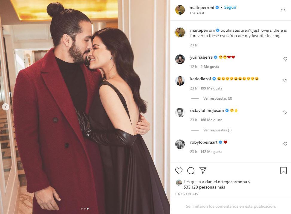 "Las almas gemelas no son sólo amantes", Maite Perroni y Andrés Tovar