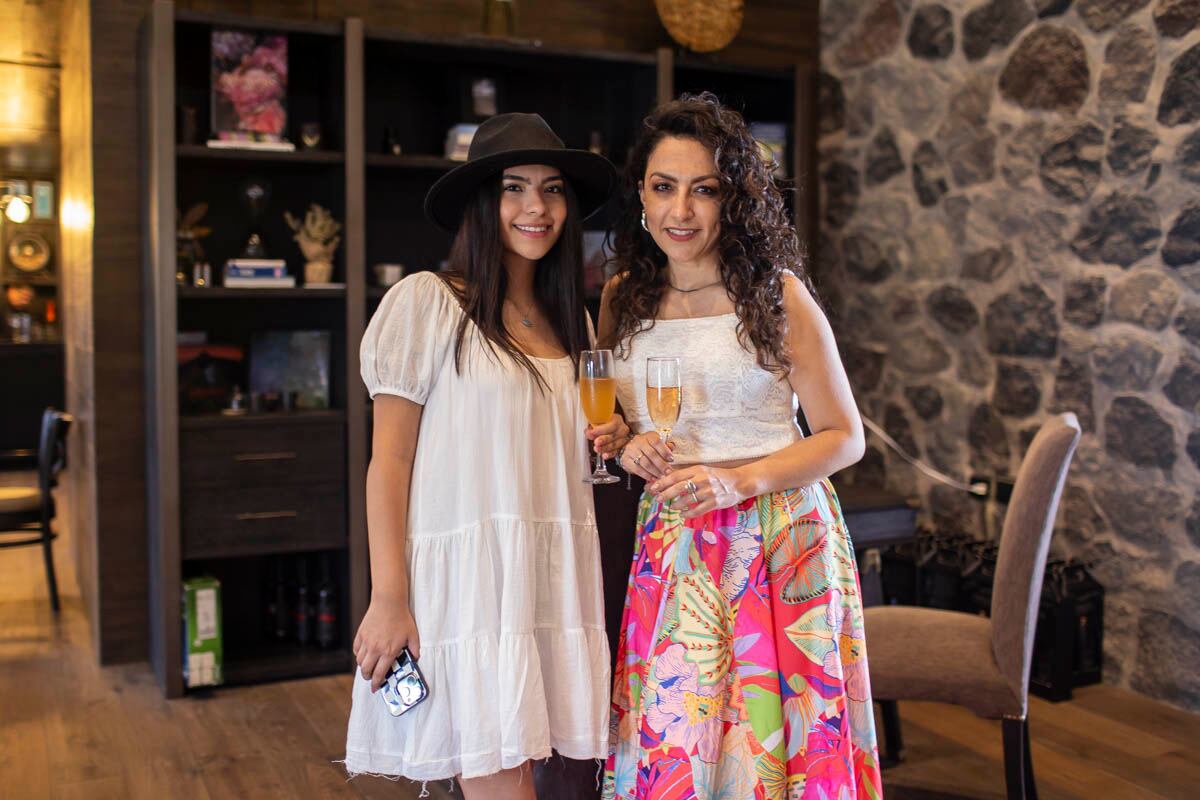 Paulina y Cristal Andrade. (Foto: Esteban Torreblanca)