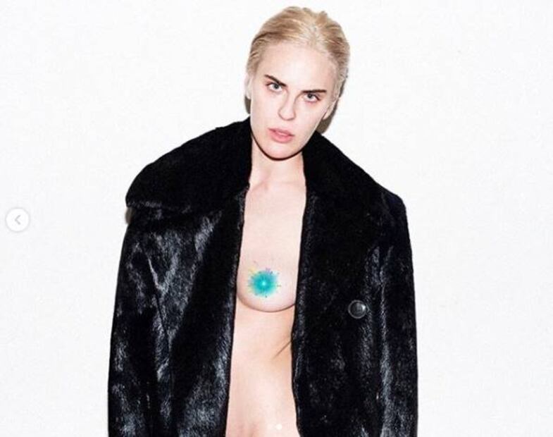 La hija de Demi Moore y Bruce Willis posa desnuda en Instagram