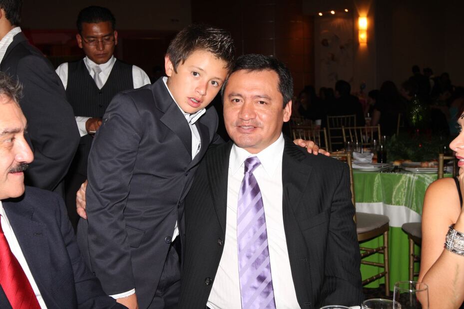 El álbum de fotos de Miguel Ángel Osorio Chong y sus hijos Miguel y Laura Osorio