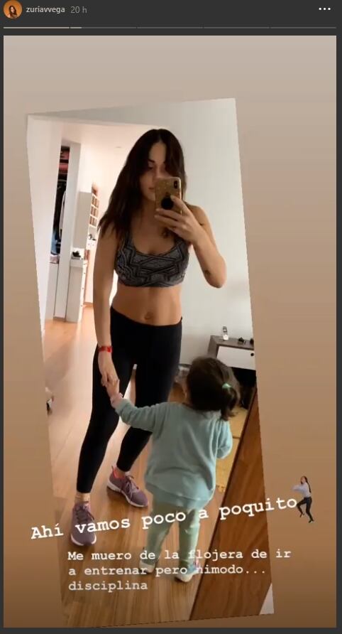 Zuria Vega, a un mes de haber dado a luz, luce figura de infarto 