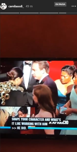 Yalitza Aparicio llega a los Oscar acompañada de su mamá 