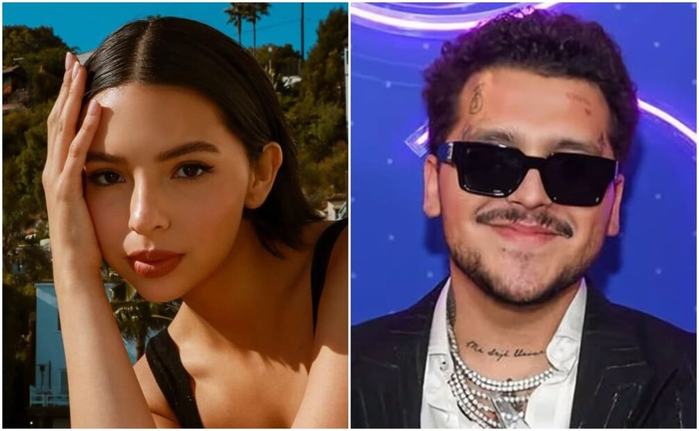 Ángela Aguilar y Christian Nodal / Instagram - AFP