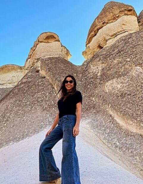Paola Rojas visitando la ciudad de Estambul en Turquía / Instagram: @paolarojas