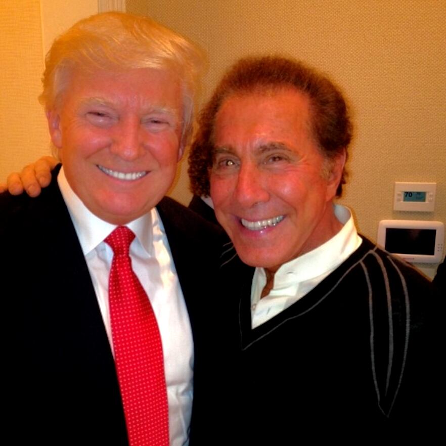 Donald Trump junto a Steve Wynn / Foto: Instagram