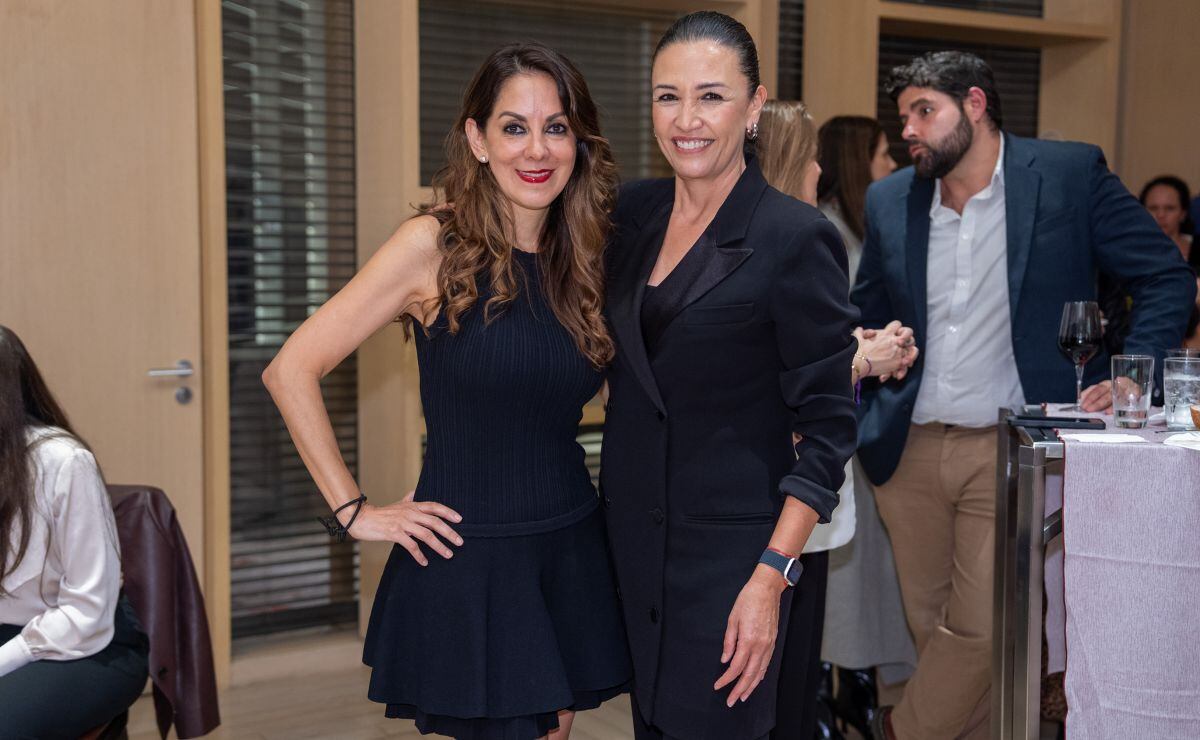 Mary Rouss Villegas y Vanessa Caldera (Foto: Leonardo Gómez)