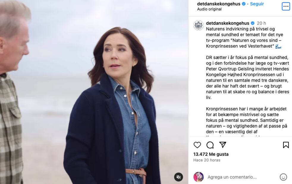 Mary de Dinamarca/Instagram.