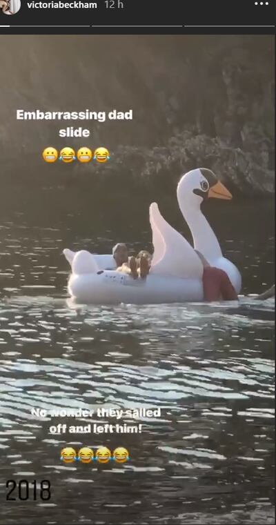 Los Beckham disfrutan de su verano en altamar