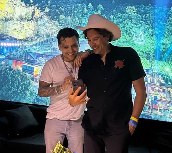 Memo Ochoa celebró su cumpleaños con Christian Nodal / Instagram