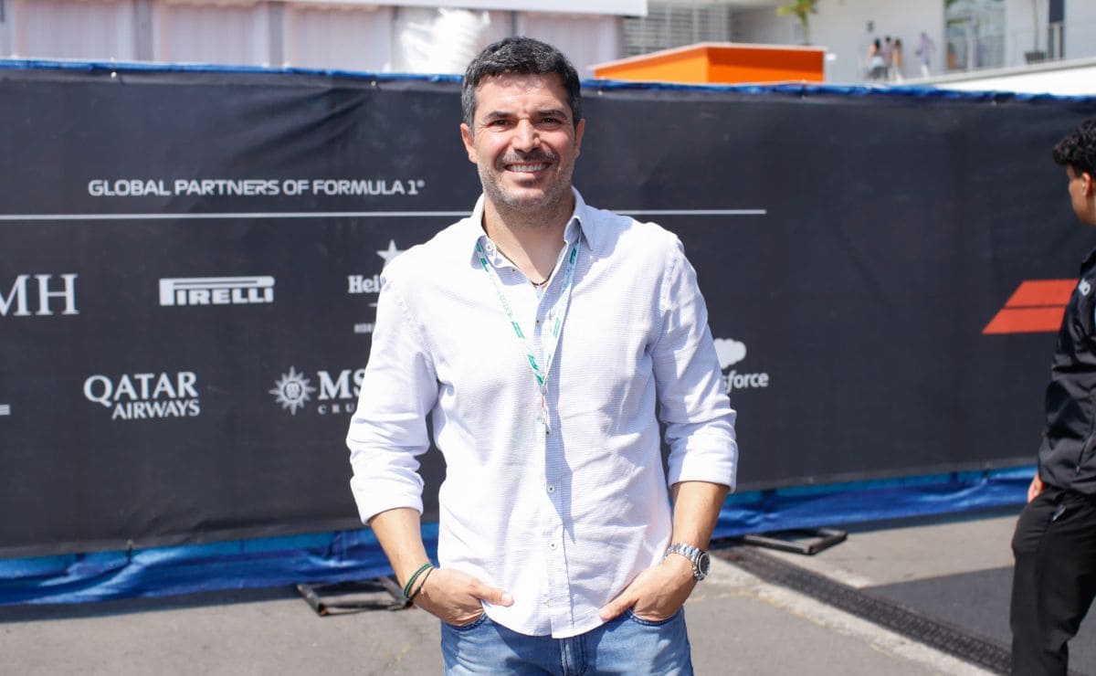 Memo Rojas, embajador del México GP 2025 / Foto: Esteban Torreblanca
