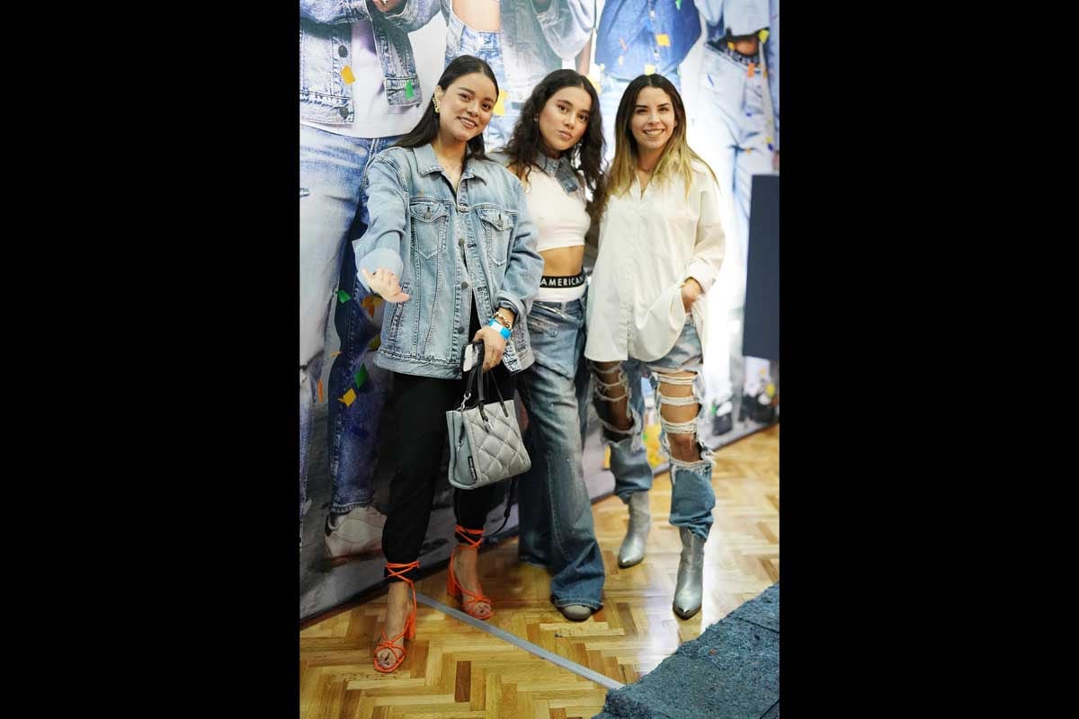 Letizia Wong con Jessica y Bertha Marmolejo. (Foto: Héptor Arjona para VIP)