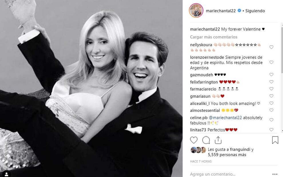 Los royals también se ponen románticos en este 14 de febrero