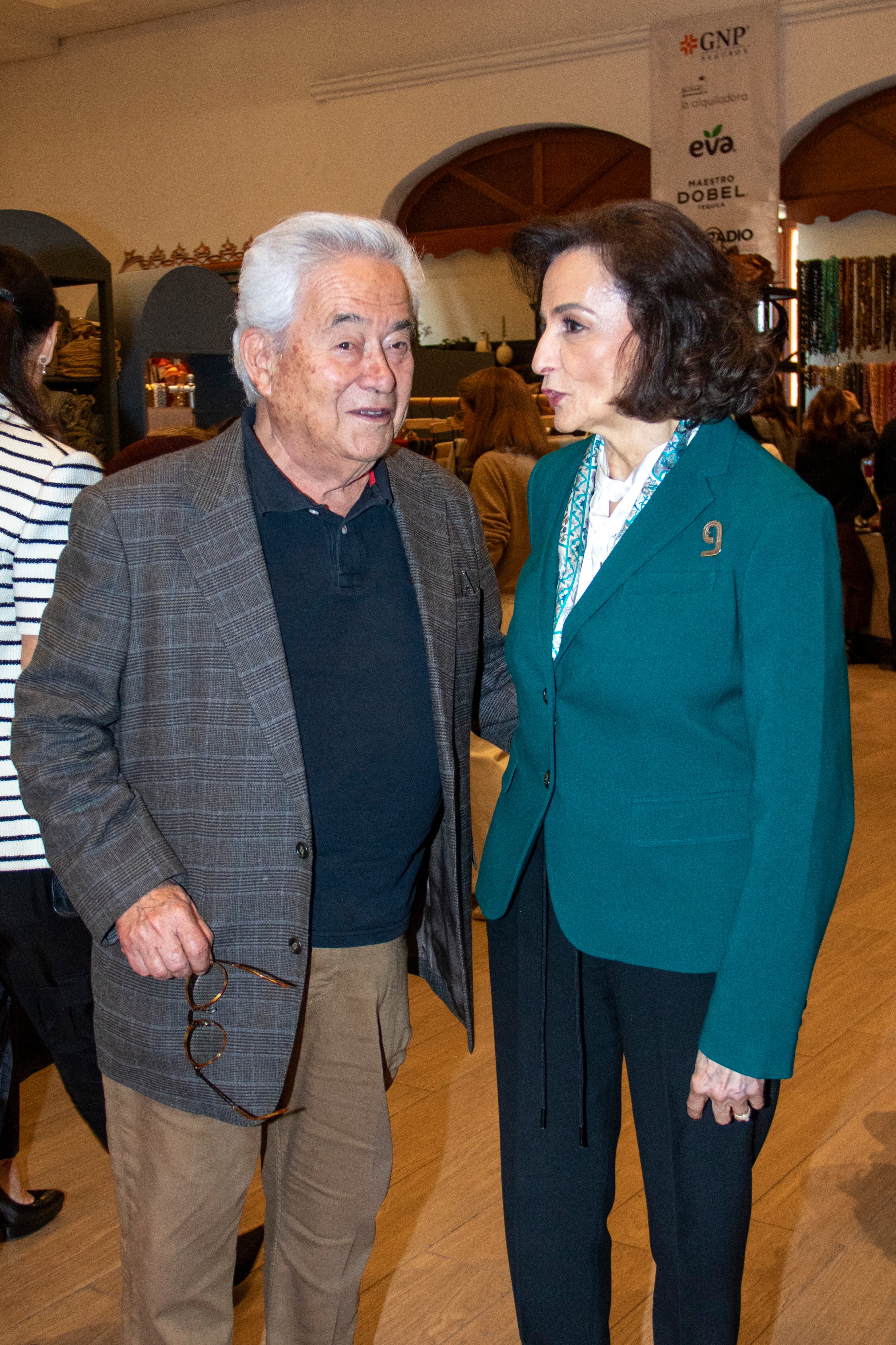 Bernardo y Alejandra Quintana. (Foto: Angélica Chema)