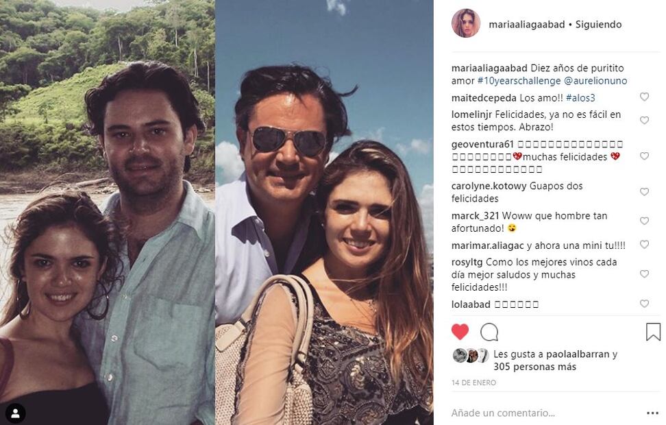 Aurelio Nuño y María Aliaga comparten la primera foto de su bebé
