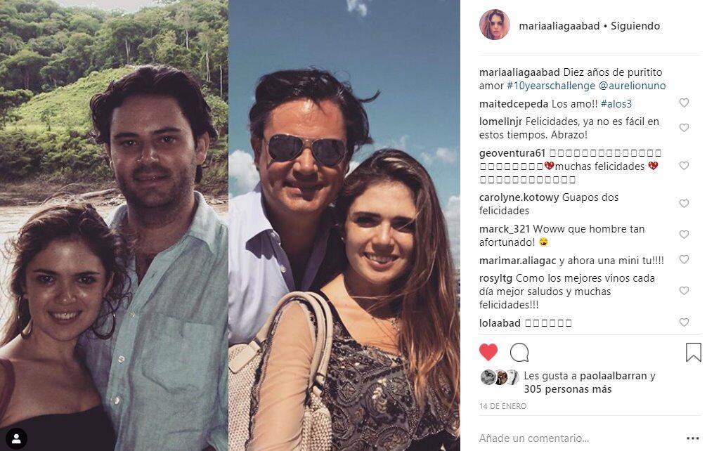 Aurelio Nuño y María Aliaga comparten la primera foto de su bebé