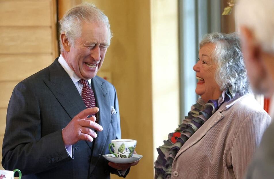 El rey Carlos III en su fiesta de cumpleaños 75 organizada por la Fundación del Príncipe en Highgrove / AFP