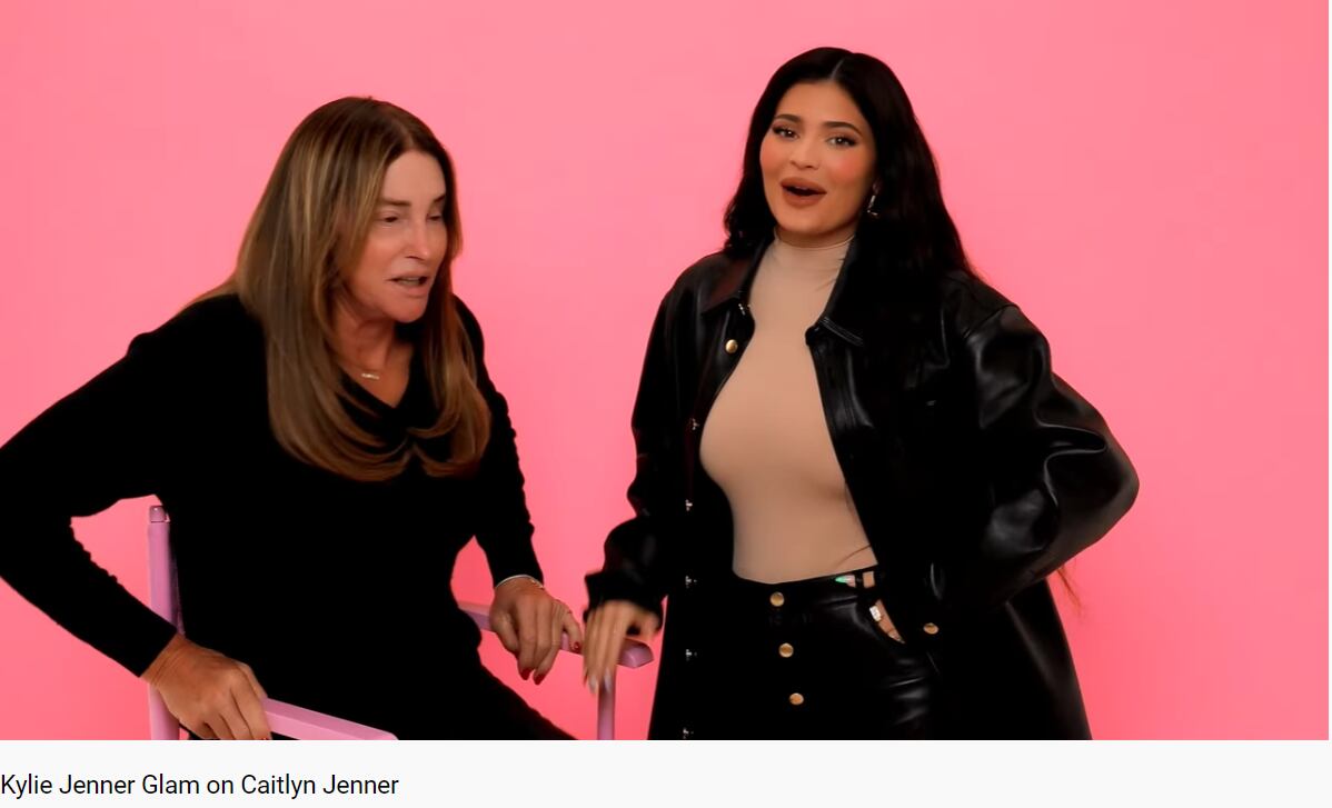 Kylie Jenner maquilla por primera vez a Caitlyn Jenner, su papá