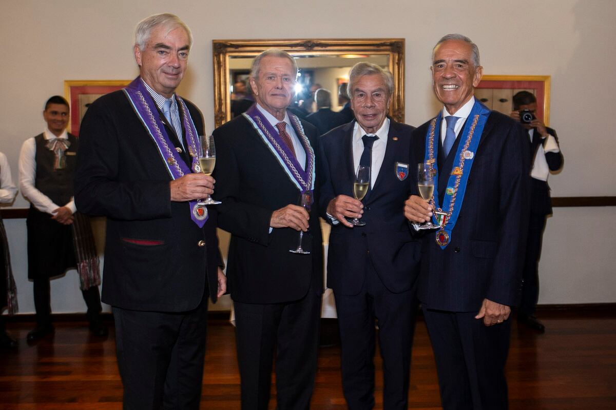 Pablo Riveroll, Alfonso Pasquel, Marcelo Rossetto y Luis Domenzain. (Foto: Esteban Torreblanca)