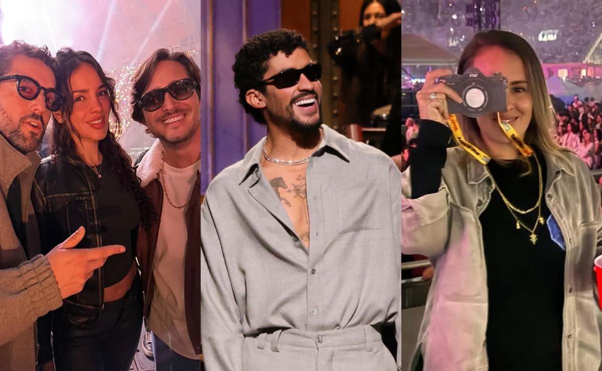 El jet set mexicano que estuvo presente en los conciertos de Bad Bunny en CDMX