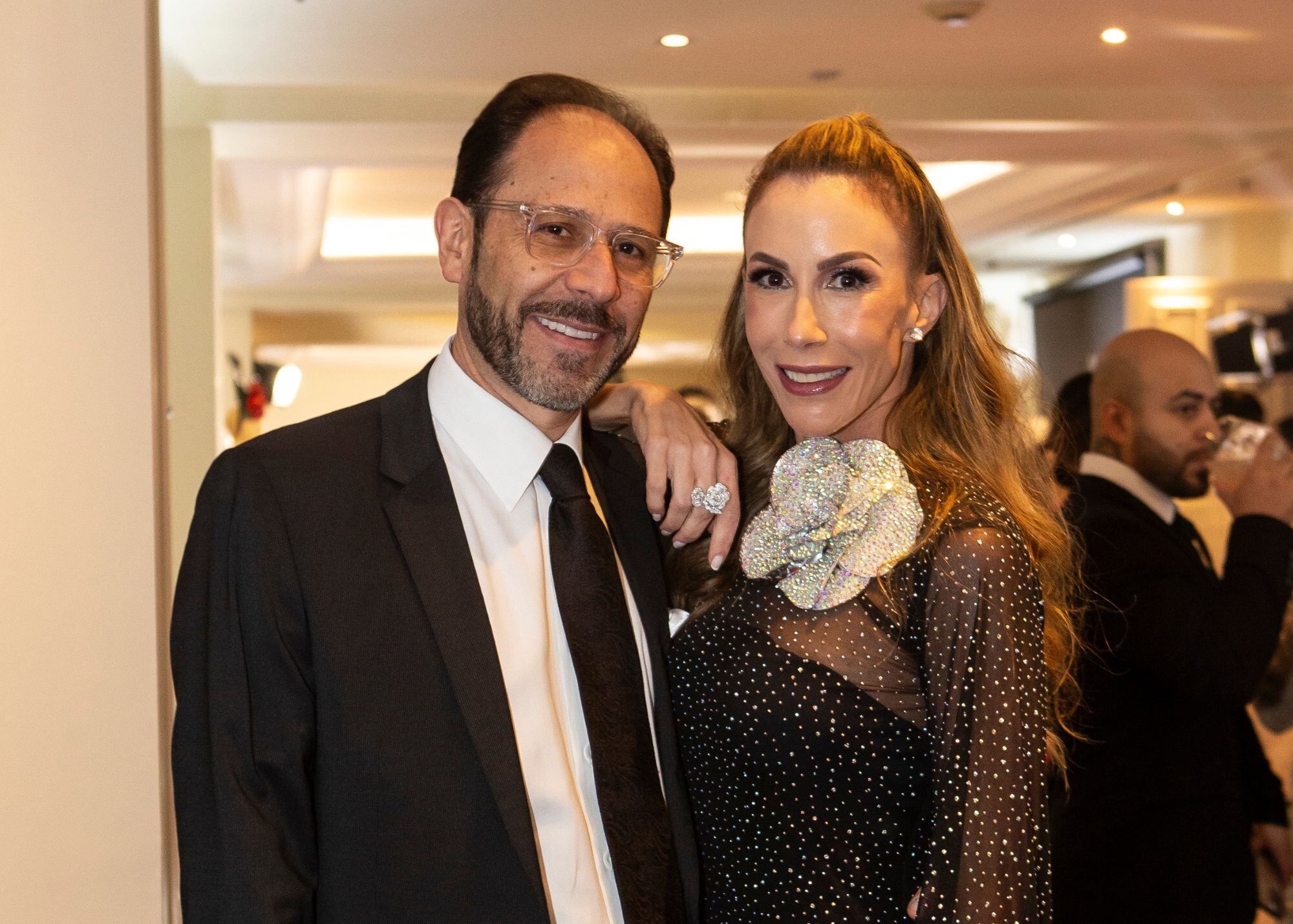Mauricio Kershenobich y Brenda Jaet. (Foto: Esteban Torreblanca)