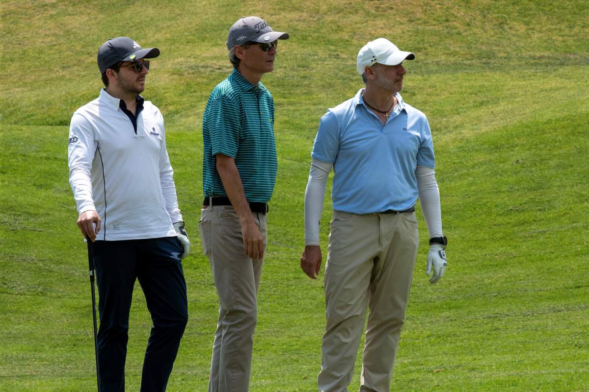 Patricio Chavero, Manuel Blanco y Ramiro Pérez. (Foto: Edgar Silva Fuentes S.)