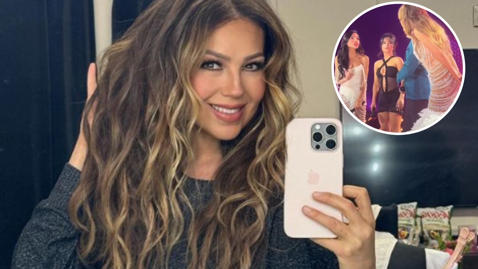 ¿Thalía se peleó con Becky G durante una premiación?; la cantante mexicana revela lo que realmente sucedió