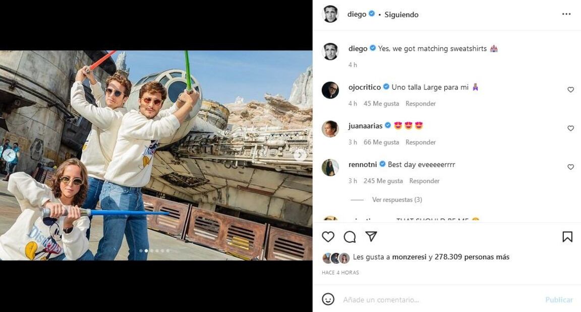 Diego Boneta y Renata Notni en romántico viaje a Disneyland