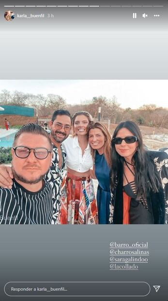 Alejandro Fernández recibe tierna felicitación de Karla Leveaga