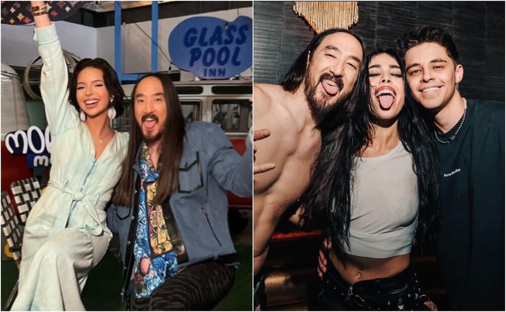 Danna Paola y Ángela Aguilar sorprenden al compartir el mismo escenario