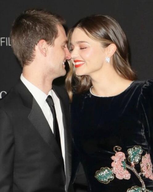 Foto: Miranda Kerr y Evan Spiegel, fundador de Snapchat, esperan a su segundo hijo