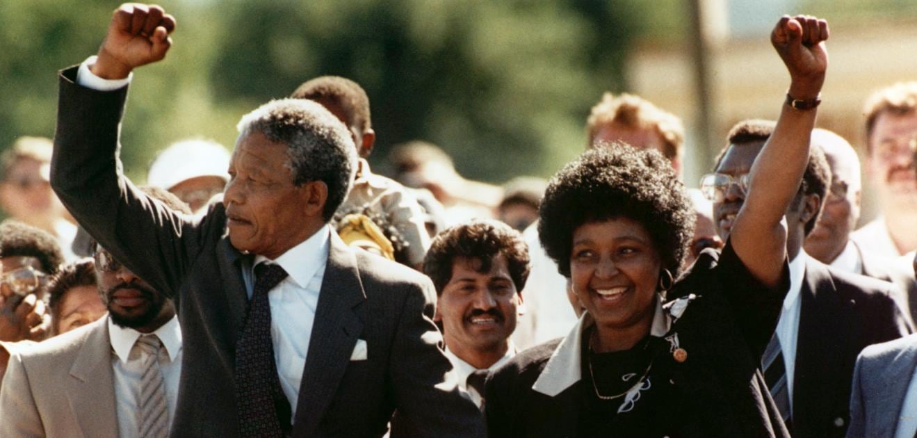 La dura historia de amor de Nelson y Winnie Mandela