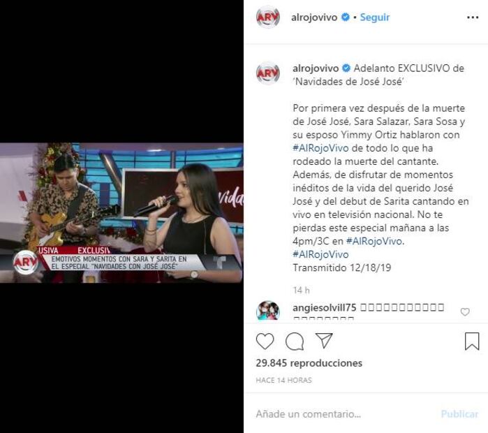 Sarita Sosa debutará como cantante en televisión de Estados Unidos