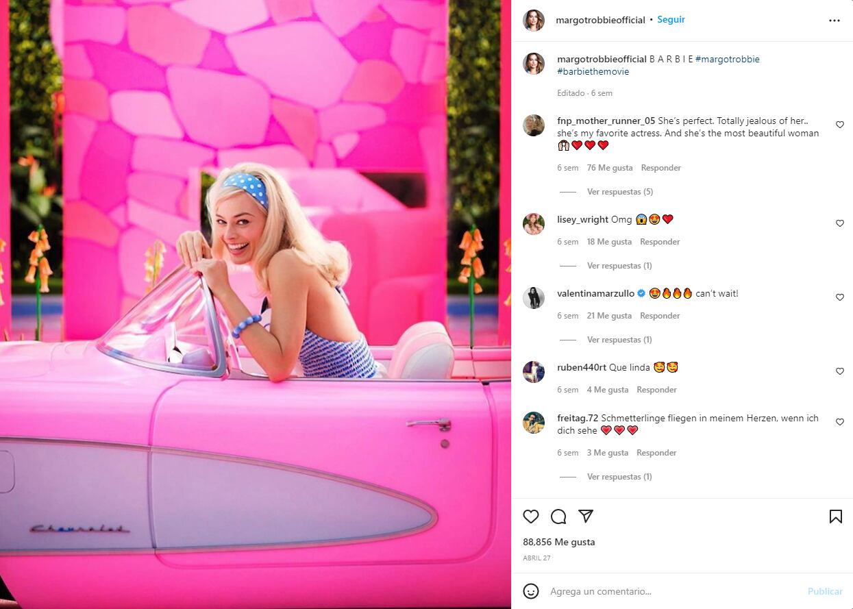 La transformación de Ryan Gosling como el rubio 'Ken' para la película "Barbie"