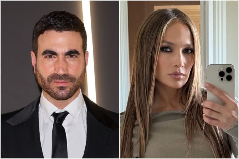 Brett Goldstein y Jennifer Lopez / Fotos: Instagram