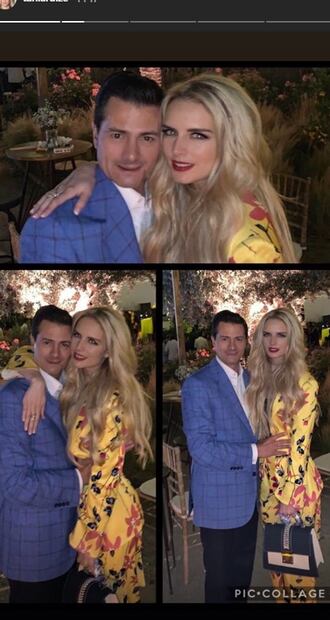 "Gracias, Dios, por crear este encuentro con esta persona tan hermosa", Tania Ruiz publica fotos con Enrique Peña Nieto