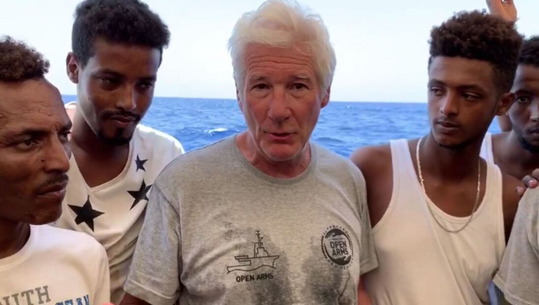  El viceprimer ministro italiano sugiere a Richard Gere que se lleve a los inmigrantes varados a su casa de Hollywood 