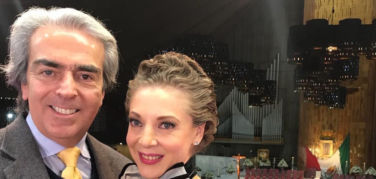Lorenzo Lazo recuerda a Edith González con una hermosa ofrenda