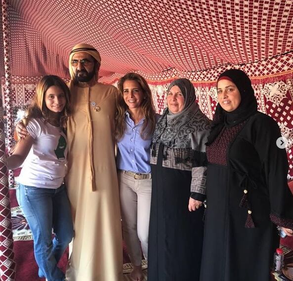 Golpe de vuelta: el jeque de Dubai demanda a su aún esposa, princesa Haya, en los tribunales de Reino Unido