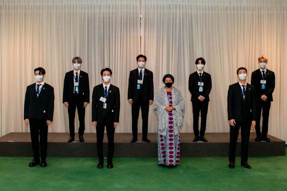 BTS llega a la ONU con poderoso discurso sobre jóvenes, vacunas y pobreza