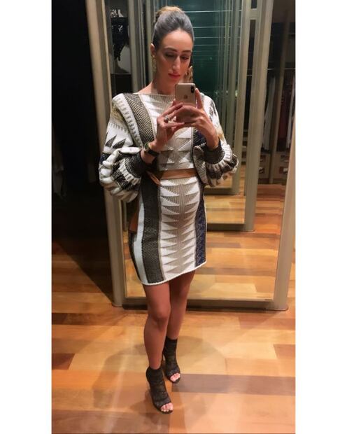 Carolina Kabande, esposa de Jorge Hank Rhon,  impacta por su baby bump 