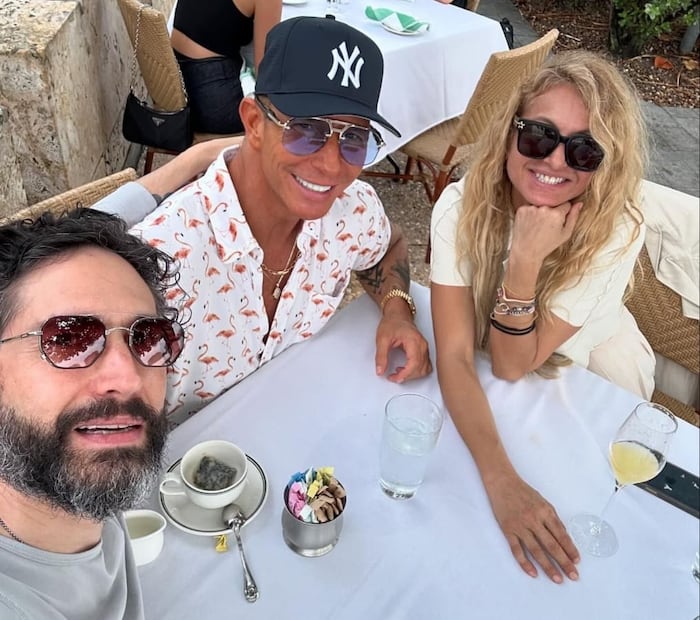 Benny Ibarra, Erik Rubín y Paulina Rubio / Foto: Instagram