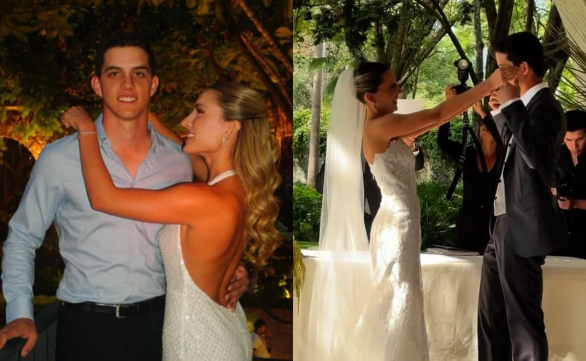 Fotos: Jorge, hermano de Mariana Rodríguez, celebra su boda con Alejandra Sánchez
