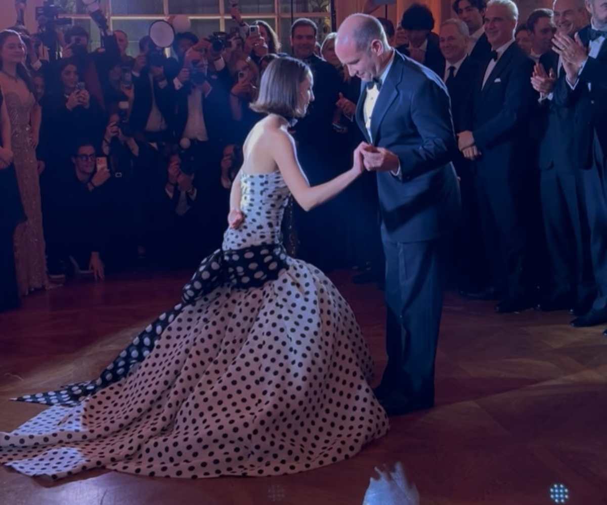 Patricia Lansing y su papá,  Gerrit Livingston Lansing Jr. / Foto: Instagram @patricialansing