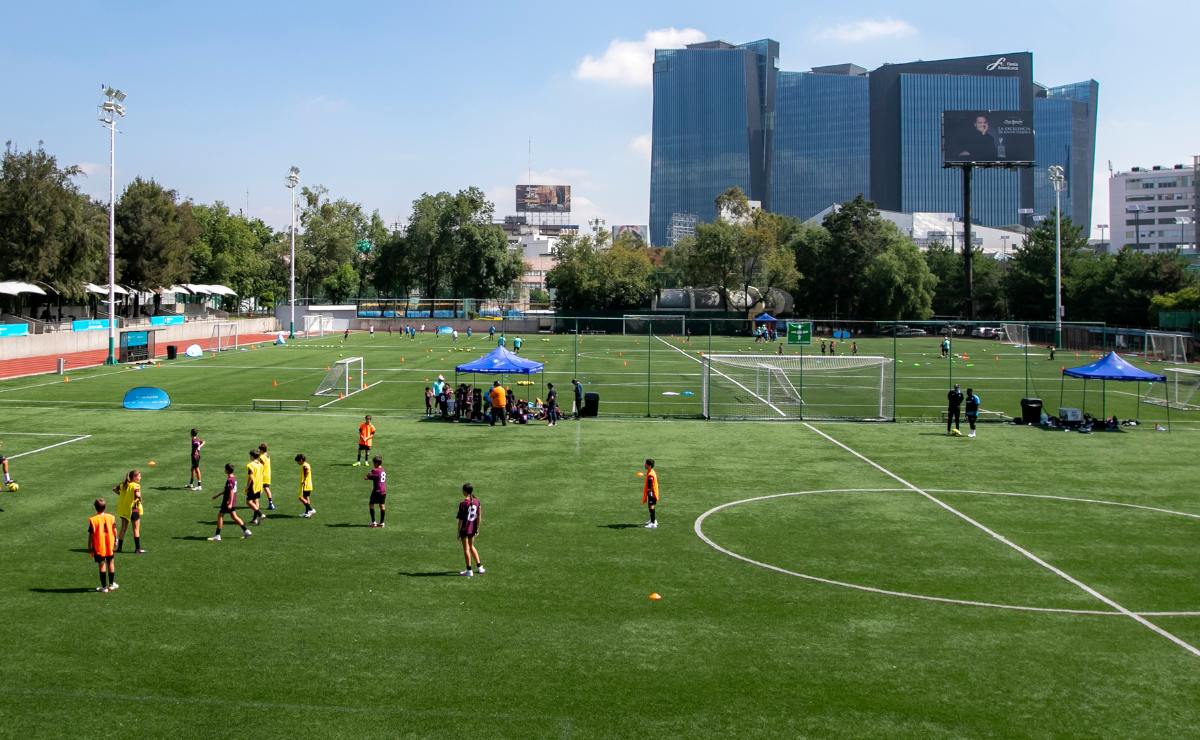 Las actividades del Summer Camp de Iniesta Academy México / Foto: Arturo Quintero
